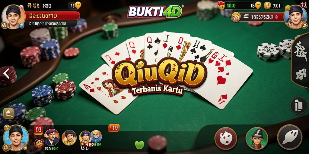 Tampilan gameplay QiuQiu yang mendebarkan di BUKTI4D.