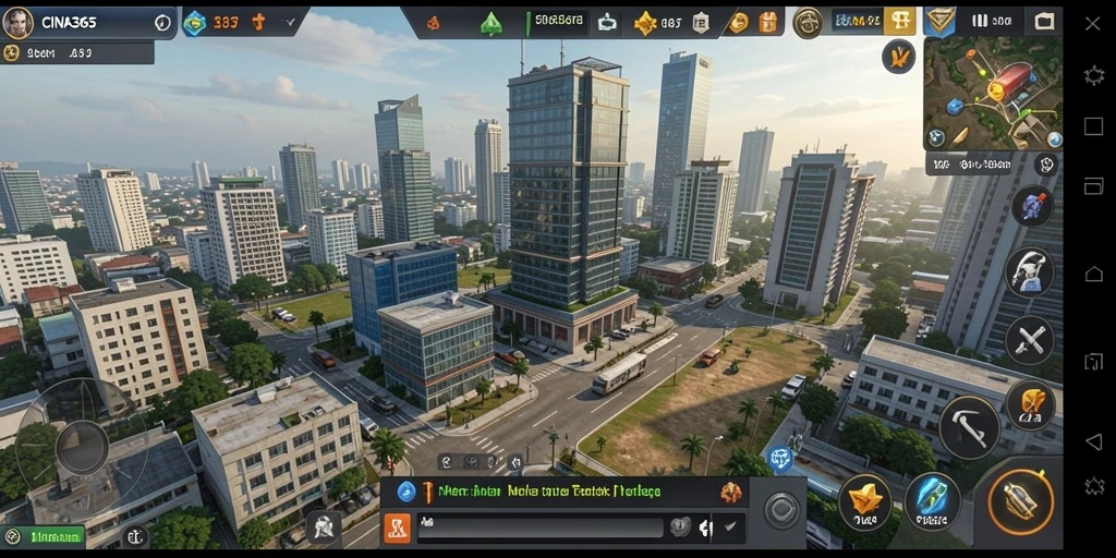 Gameplay menawan dari CINA365 dalam menghadapi musuh di Tower Defense.