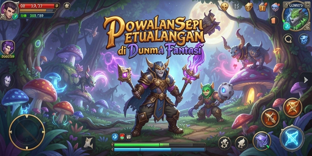 Tampilan gameplay GOWIN789 yang menakjubkan dan penuh petualangan.