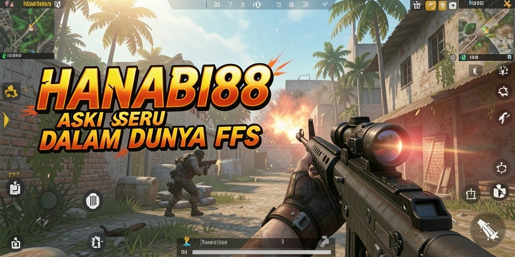 Tampilan gameplay seru di HANABI88 dengan aksi tembak-menembak intens.