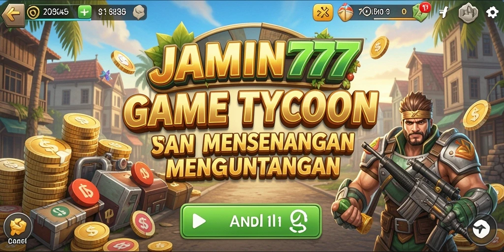 Tampilan menarik dari gameplay <strong>JAMIN777</strong> yang penuh dengan tantangan bisnis.