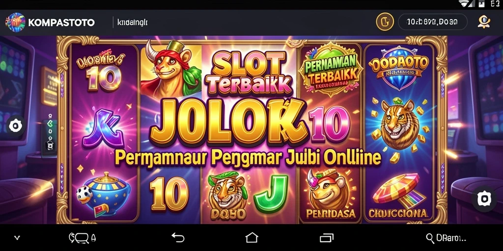 Tampilan gameplay Slot yang menarik pada KOMPASTOTO.