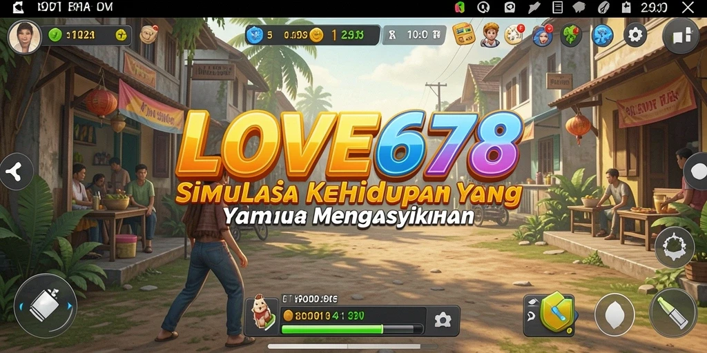 Tampilan gameplay LOVE678 yang interaktif dan menyenangkan.