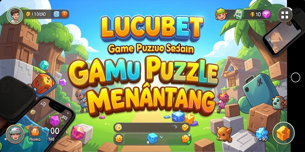Screenshot gameplay LUCUBET yang menunjukkan tantangan Puzzle yang menarik.