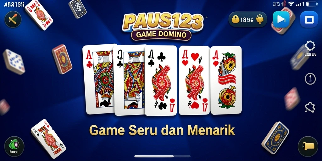 Tampilan gameplay seru dan interaktif di PAUS123.